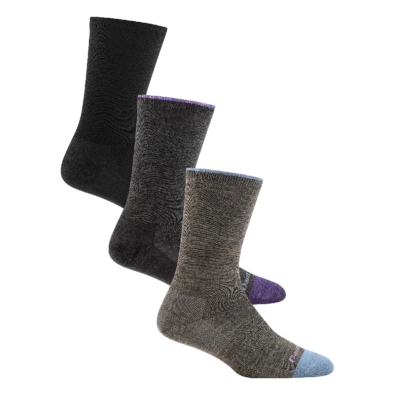 Weekend Specials to Celebrate Women's Solid Basic Lifestyle 3-Pack