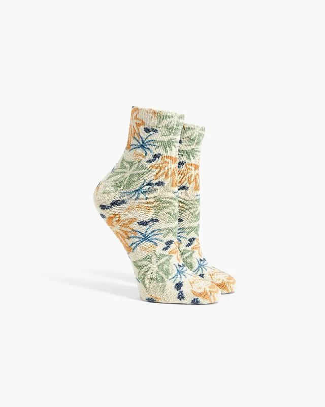 Hot Buy Women's Tropical Recover Ankle Socks