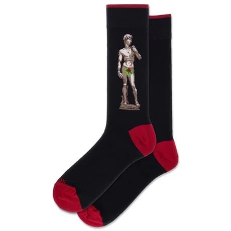 Celebrate the Weekend with Discounts Xmas David Men's Crew Socks