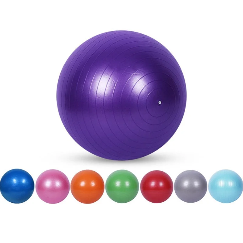 25cm/45cm/55cm/65cm/75cm Smooth type  Yoga Balls Pilates Fitness Gym Balance Fitball Exercise Workout Fitness balls