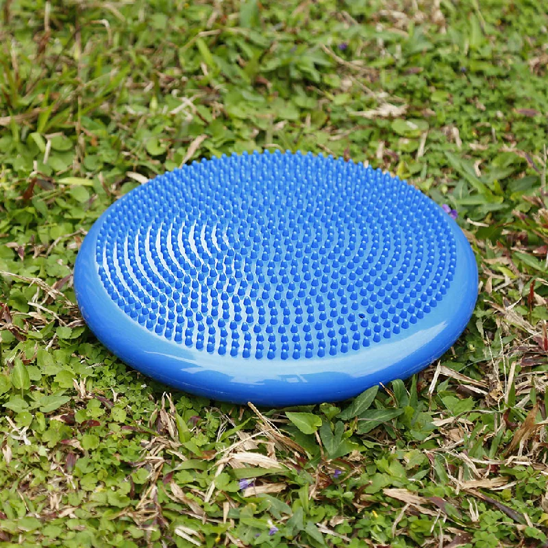 33x33cm Durable Inflatable Yoga Massage Ball Pad Universal Sports Gym Fitness Yoga Wobble Stability Balance Disc Cushion Mat