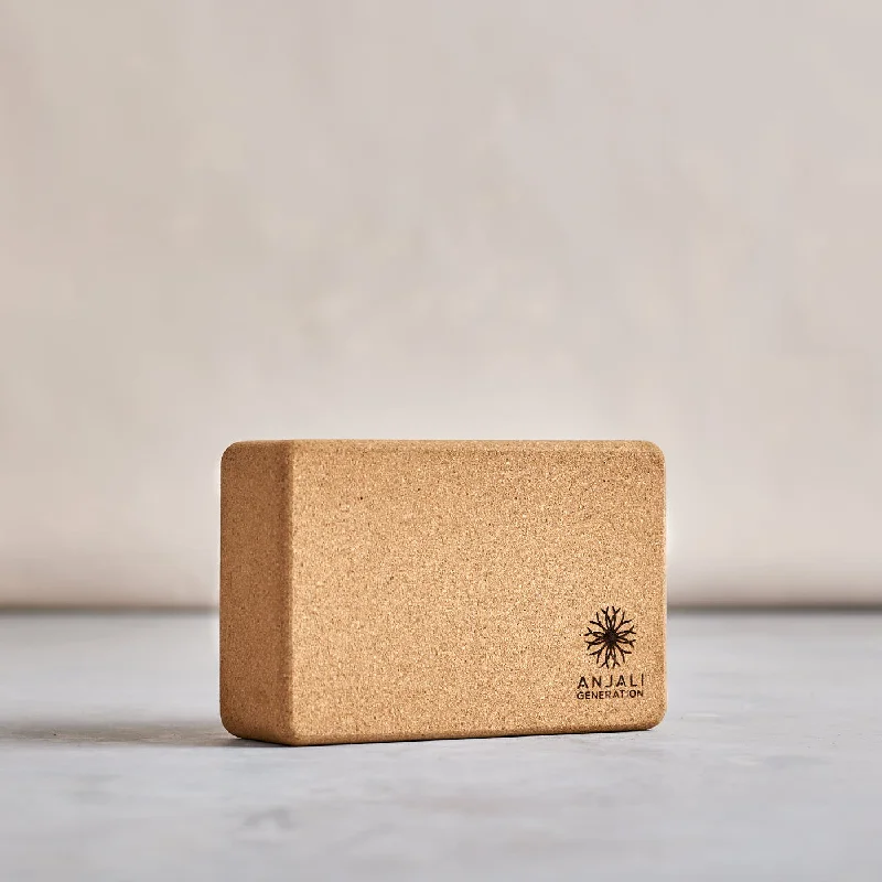 Anjali Cork Yoga Block