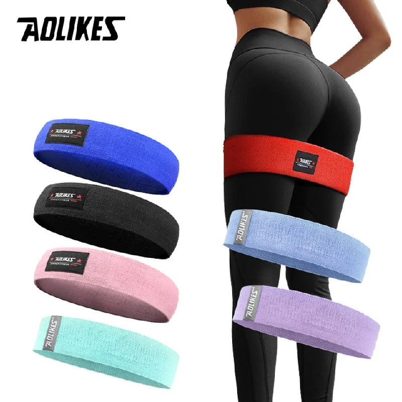 AOLIKES Unisex Booty Band Hip Circle Loop Resistance Band Workout Exercise for Legs Thigh Glute Butt Squat Bands Non-slip Design