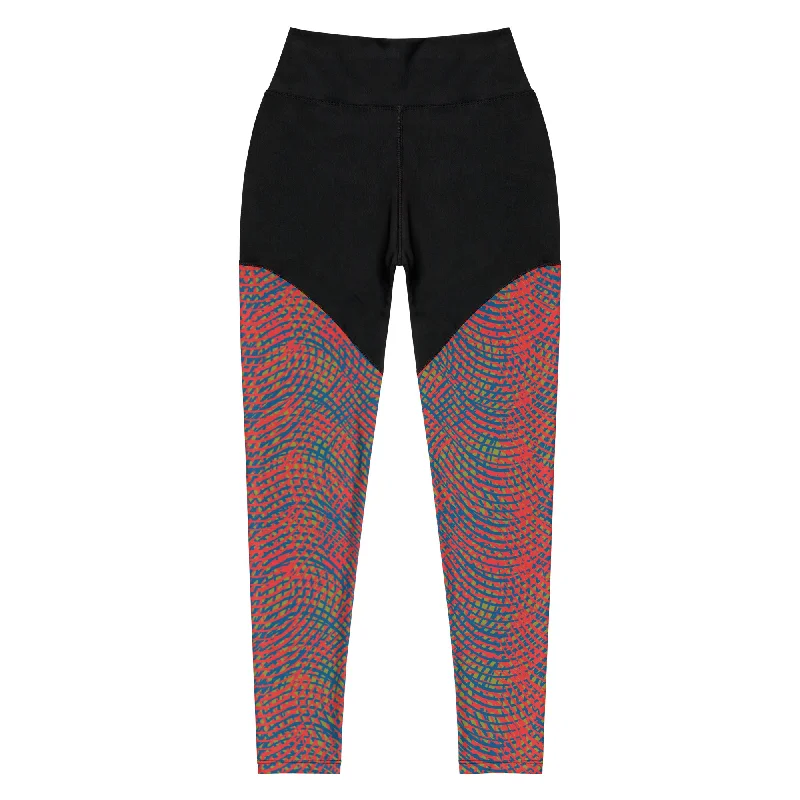 Arc Series Geometric lines Sports Leggings