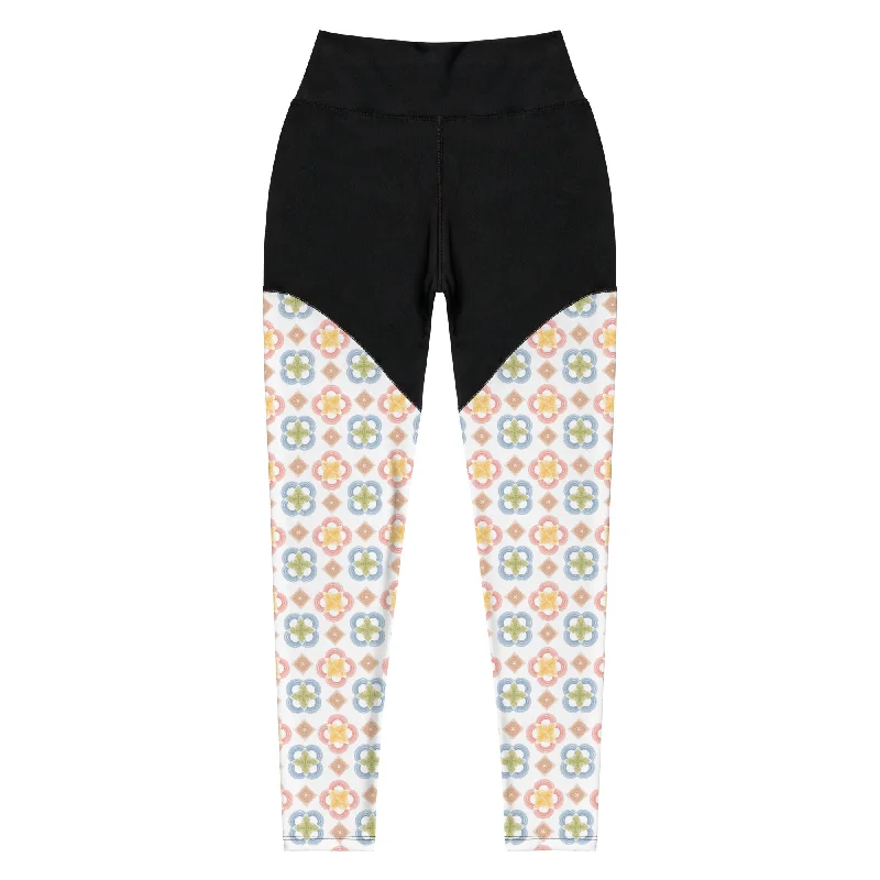 Arc Series -White Arc Sports Leggings