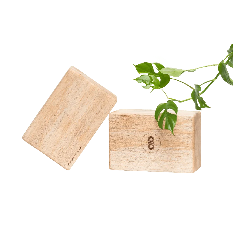 Yoga Block | Balsa Wood + Beeswax