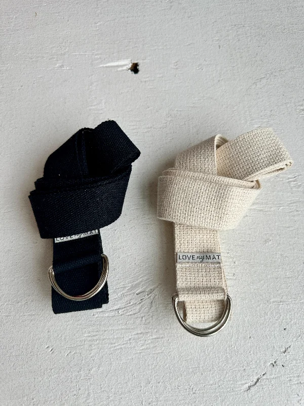 Natural Cotton Yoga Strap