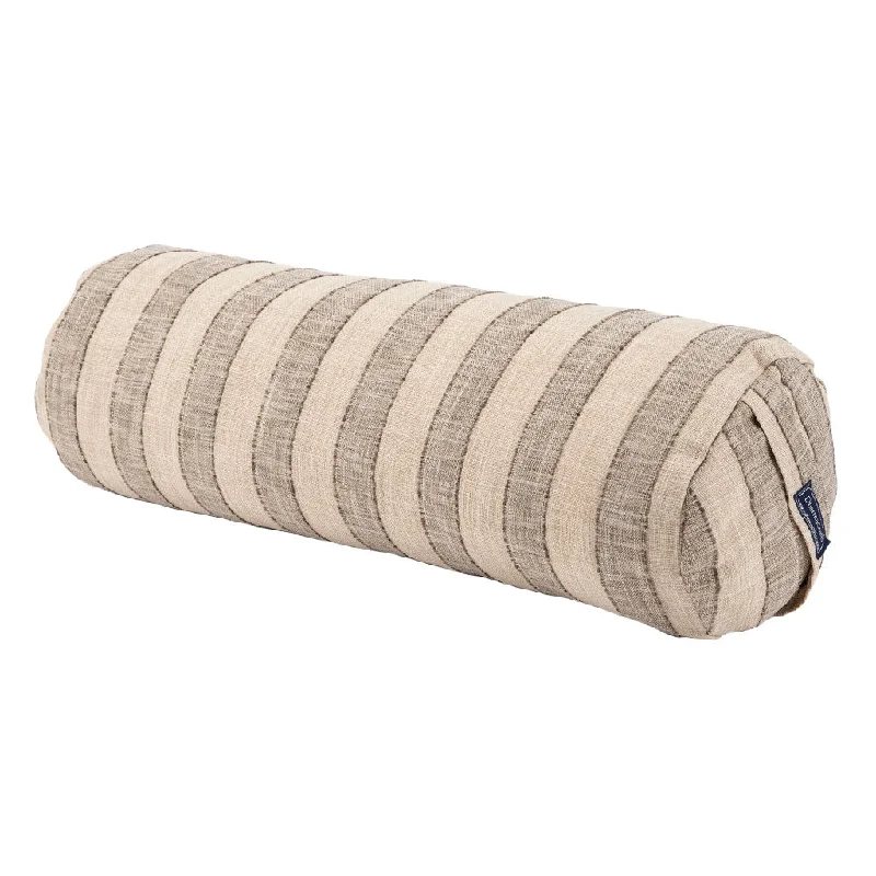 Coffee Stripe Bolster