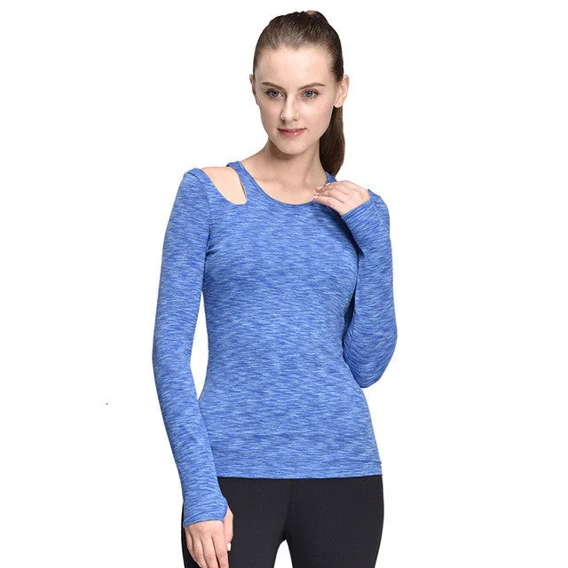 Compression Yoga Long Sleeve Top