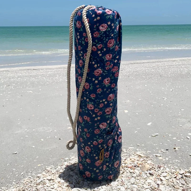 Mini Roses Yoga Mat Bag