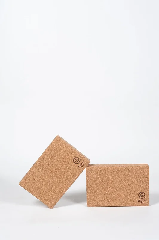 Cork Yoga Block - Pair