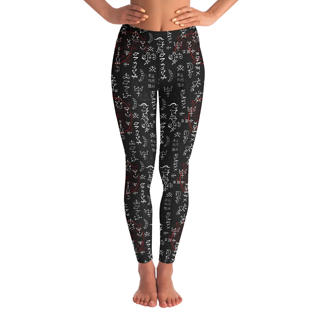 EXCLUSIVE MYSTICAL YOGA LEGGINGS WITH POCKETS - BEST YOGA PANTS