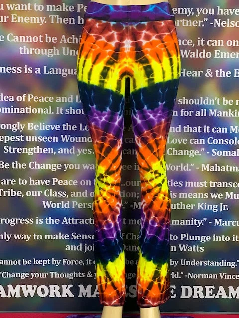 Extra Small HomeTown Tiedye Yoga Pant #21