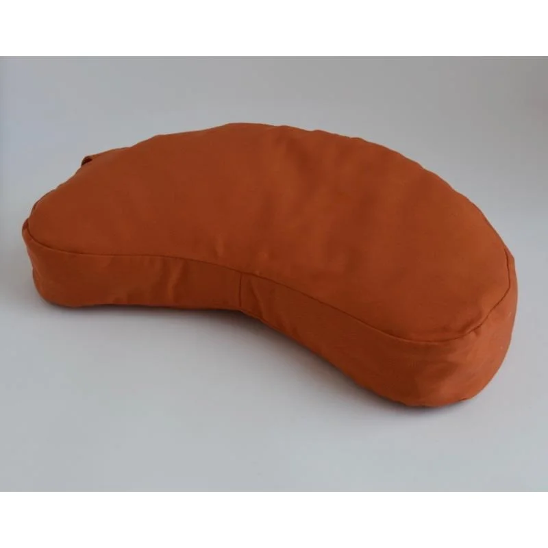 frequencyRiser Saffron Crescent Meditation Cushion