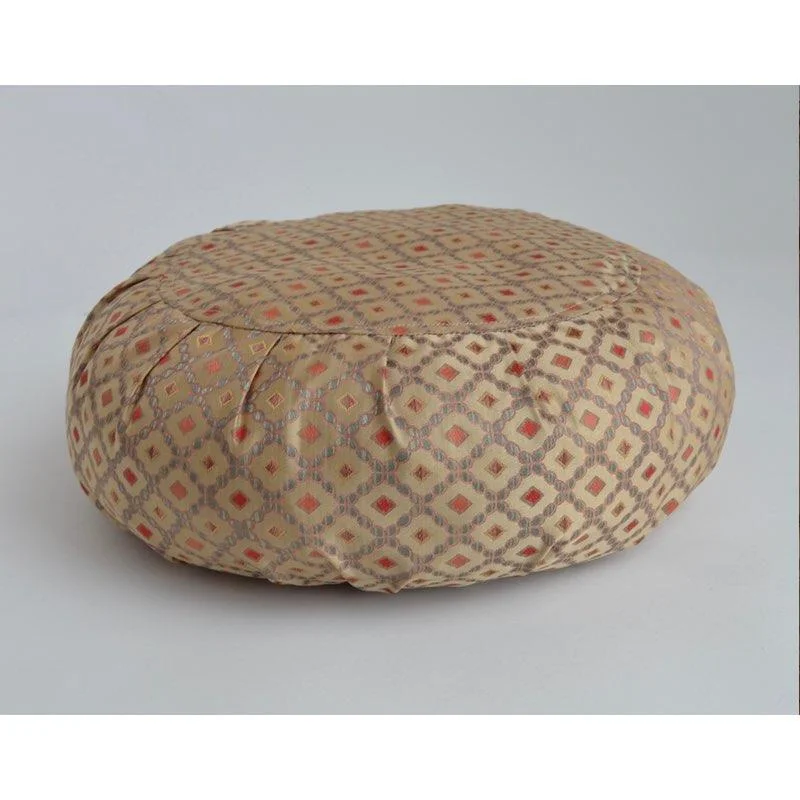 frequencyRiser Diamond Pattern Zafu Meditation Cushion