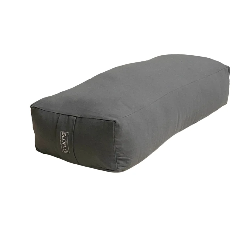 Harmony Restorative Yoga Bolster-Charcoal