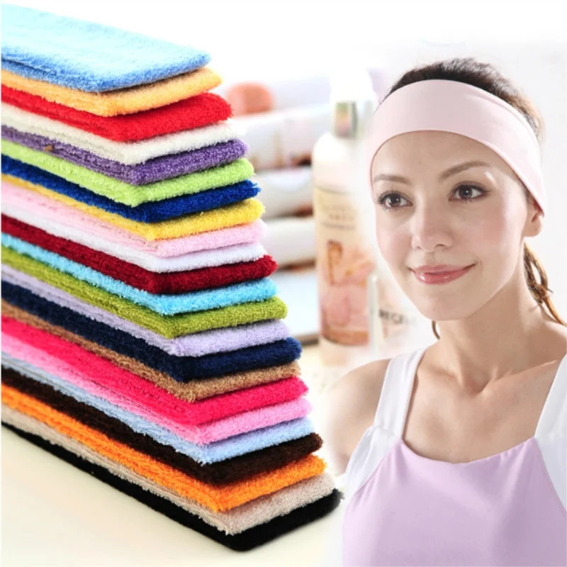 High Quality Yoga Hair Bands Sport Elastic Headbands 1PCS Sports Yoga Accessory Dance Biker Wide Headband Stretch Ribbon