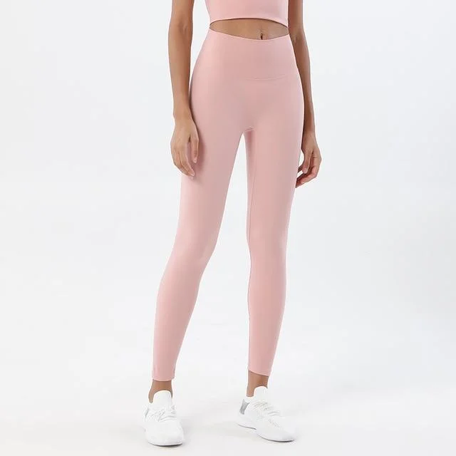 Ladies yoga Leggings pink