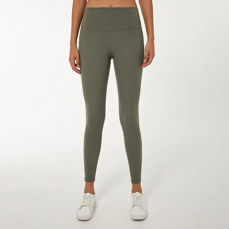 Light grey yoga leggings