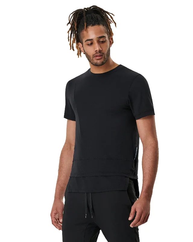 A-Symmetry Black Men's T-Shirt