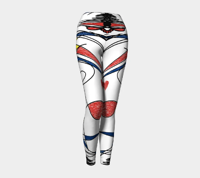 Mondrian yoga leggings