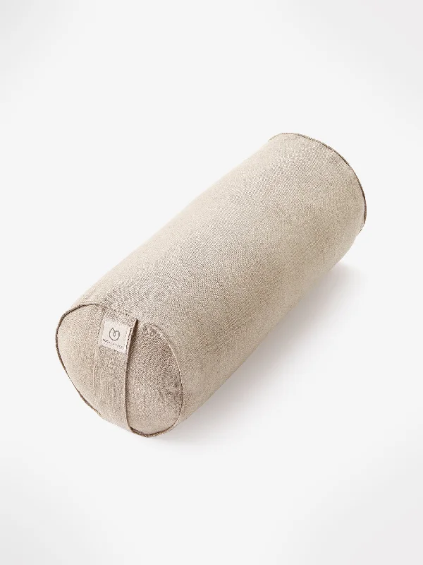 Yogamatters Hemp Buckwheat Bolster - Natural - Box of 4