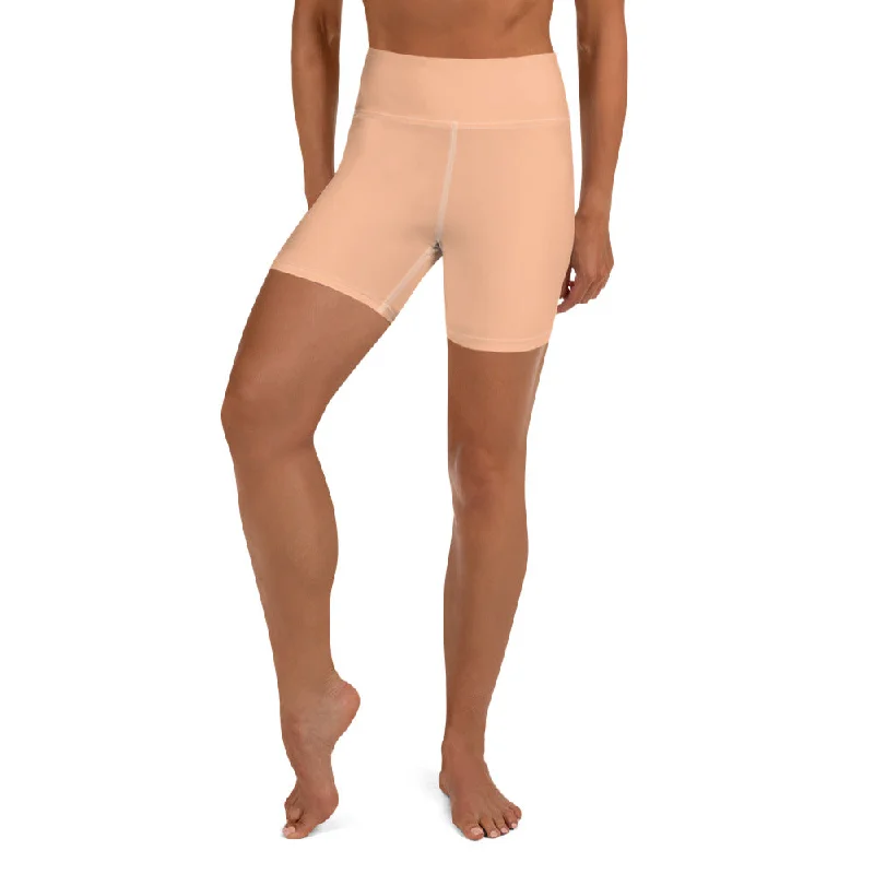 Peach Fuzz Yoga Shorts