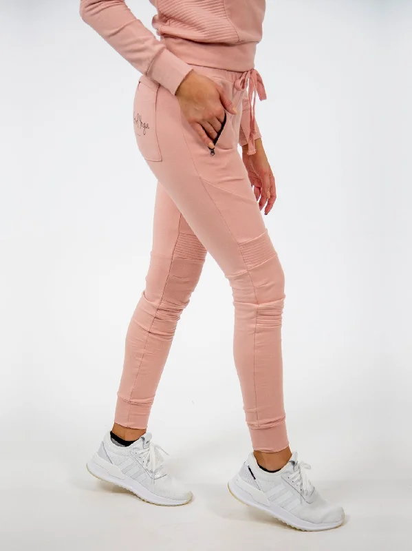 Pink Peony Sweatpants