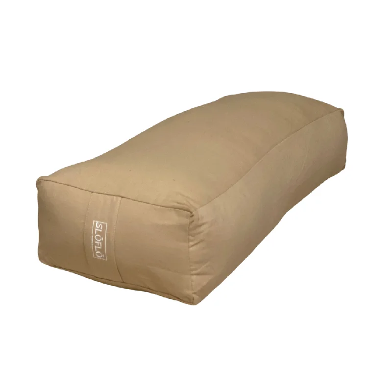 Harmony Restorative Yoga Bolster-Sandy