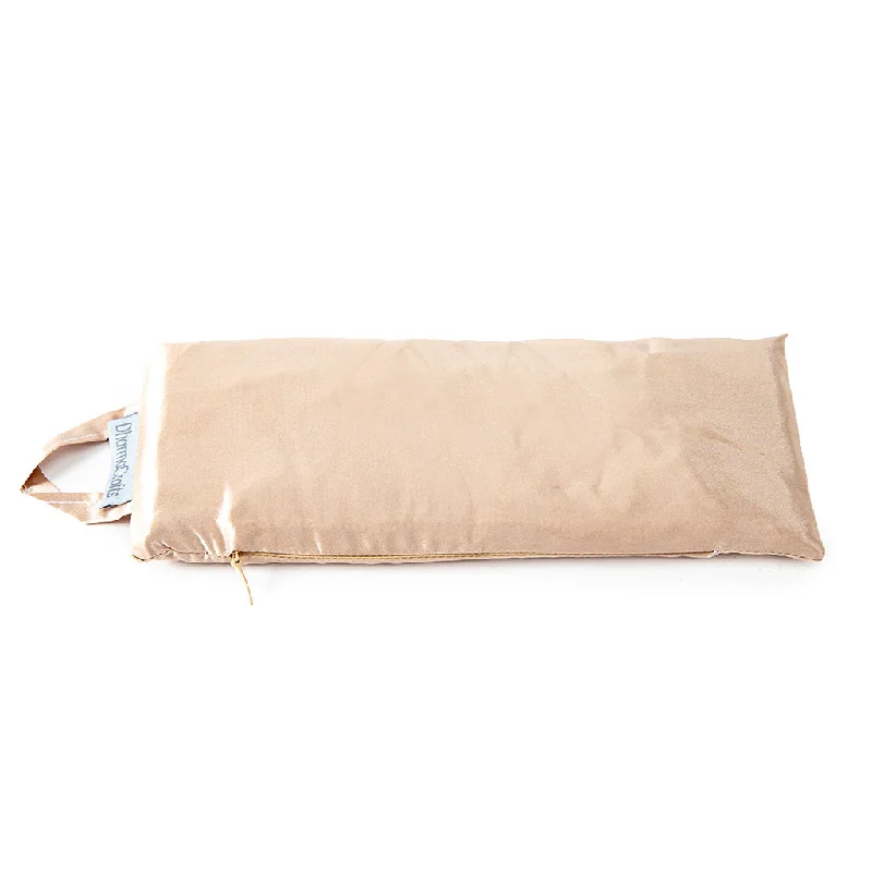 Silk Yoga Eye Pillow in Beige