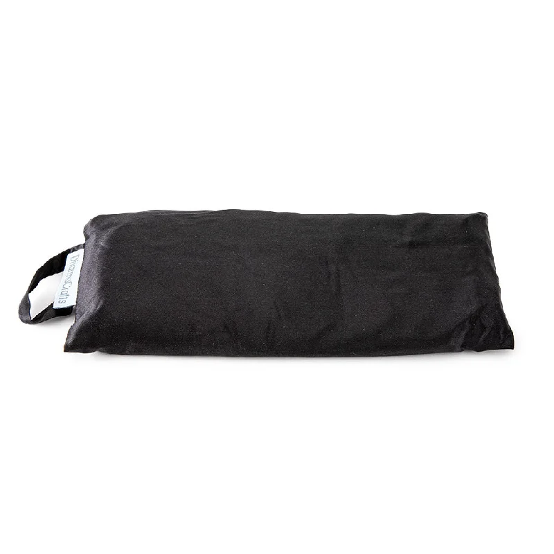 Silk Yoga Eye Pillow in Black