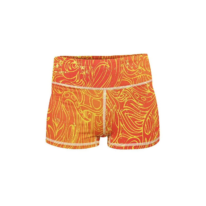 Solar Hypnosis Yoga Shorts