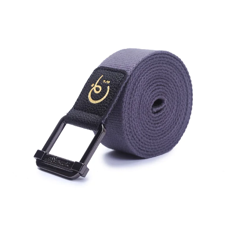 Wiworldandi Cotton Yoga Straps - Grey