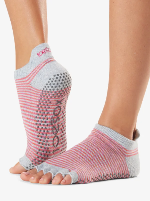 ToeSox Half Toe Low Rise Grip Socks - Hola