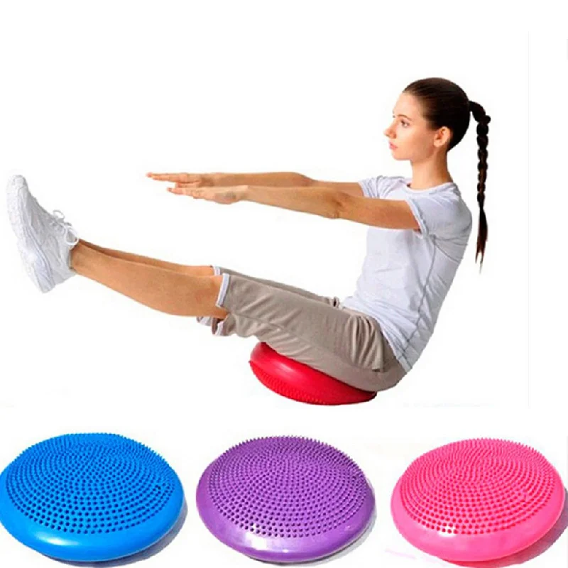 Universal Home Balance Disc PVC Balance Yoga Balls Portable Massage Pad Massage Cushion Fitness Training Ball