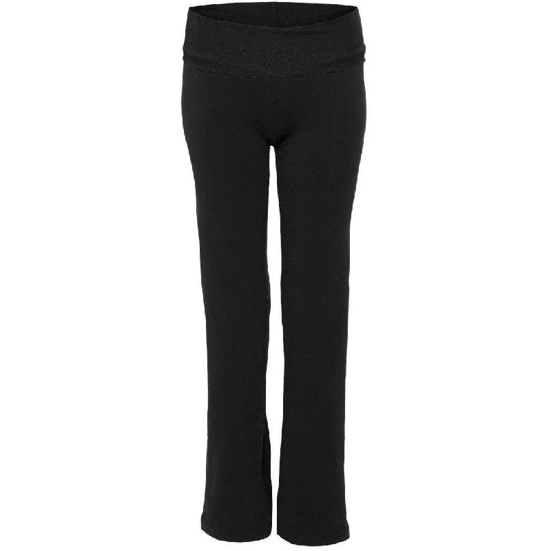 Womens Cotton/Spandex Fitness Pants