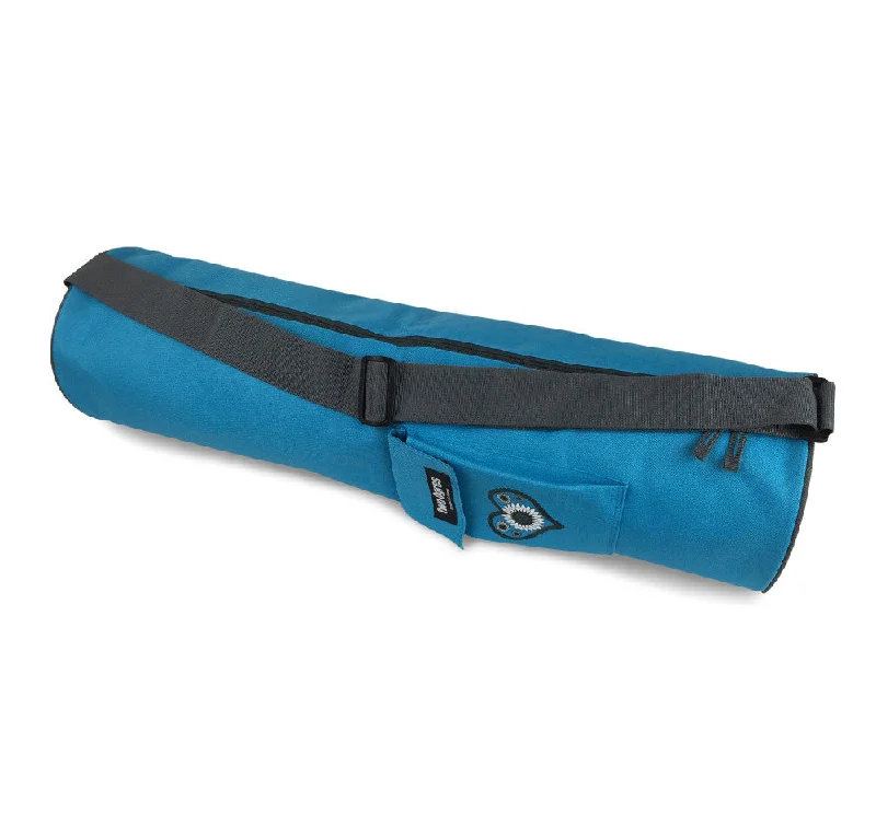 Yoga Mat Bag with Mesh Bottom for Air Flow (Blue)