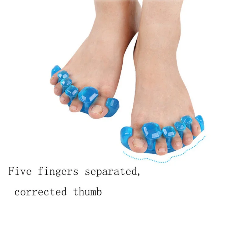 Yoga Silicone Gel Toe Stretcher Soft Toe Separator Corrector Bunion Hammer Hallux Valgus Pilates Ring Fitness Accessories