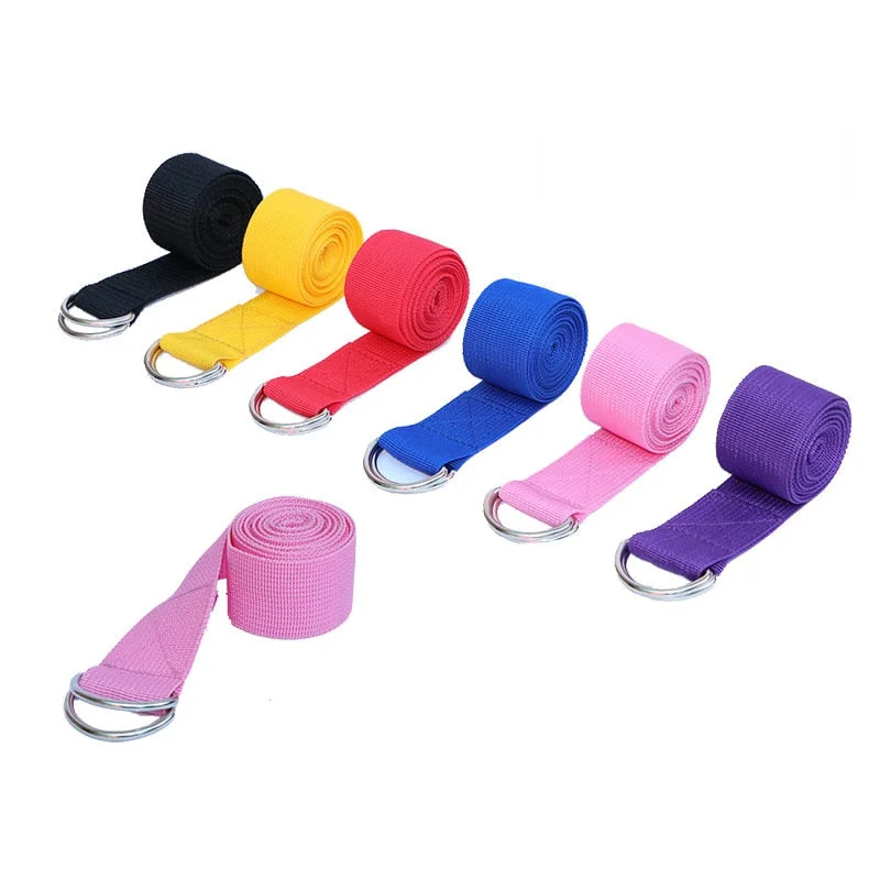 Yoga Stretch Strap Multi-Colors