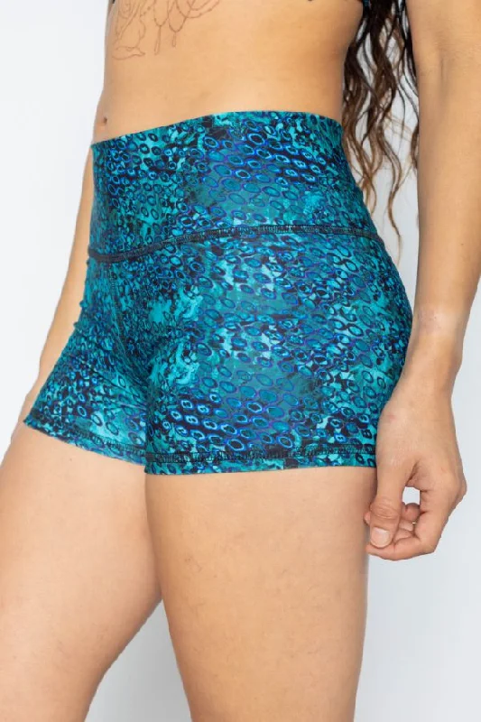 Yoga Water Shorts - Ocean Camo