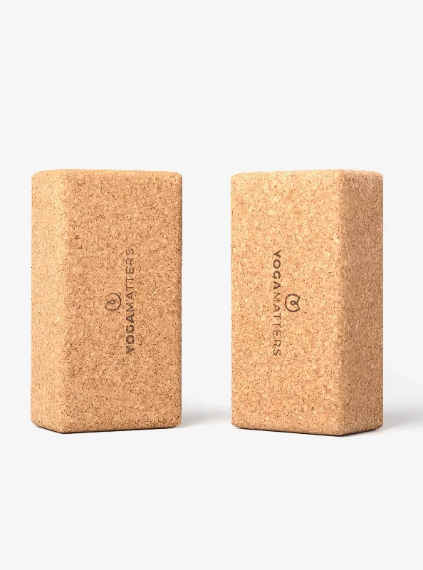 Yogamatters Cork Brick Pair