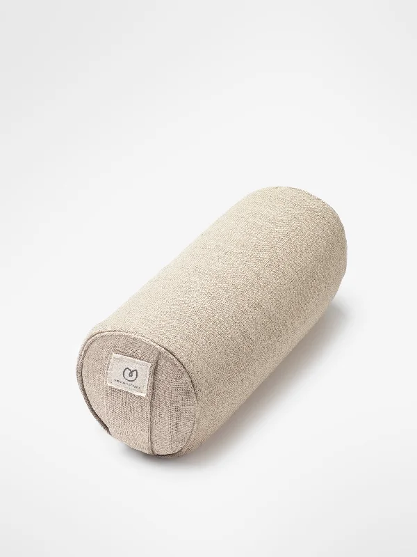 Yogamatters Hemp Mini Buckwheat Bolster - Natural