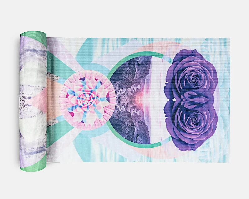 Yoga Mat - Rose Vision Print